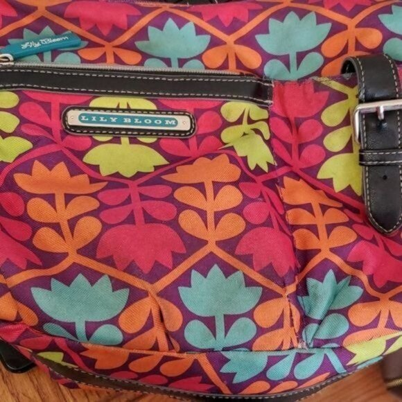 Lily Bloom Bag Crossbody Tulips Floral Shoulder Handbag Purse WOMEN'S WOMAN'S - Picture 11 of 14